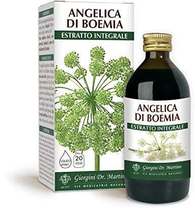 Dr Giorgini Integratore Alimentare, Angelica di Boemia Estratto Integrale Liquido Analcoolico - 200 ml