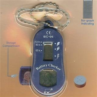 Digital Hearing Aid Battery Tester & Storage For Hearing Aid Batteries BC06