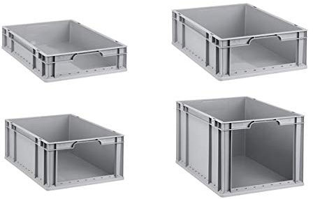 allit Aufbewahrungsbox ProfiPlus EuroStore L612, grau 456834