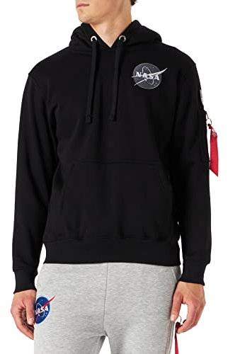 ALPHA INDUSTRIES Space Shuttle Hoody Kapuzensweat für Herren Black