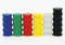 TimeTEX Set Haft-Magnete farbsortiert, 24 mm ø, 50-TLG.