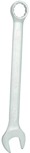 BRILLIANT TOOLS BT011924 Llave combinada, 24 mm [Powered by KS TOOLS]