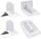 Lot de 4 lisseurs de glaçage pour décoration de gâteaux