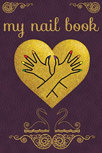 My Nail book, Nail planner, Sketch book for Nail artist, Nail technician portfolio, Nail design logbook , Nail notebook for vivid ideas and arts