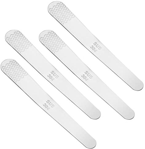 4 cucharas de llenado de bolas de masa de acero inoxidable 304, espátulas de relleno Ravioli, rascador de utensilios de cocina para cocinar hornear jiaozi