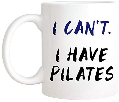 NA Pilates Instructor Mug, ich Habe Pilates, Neuheit Kaffeetasse/Tasse