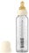 BIBS Baby Glass Bottle. Anti-colique. Embout rond en latex de caoutchouc naturel. Favorise l’allaitement naturel, Complete Set - 225 ml, Ivory