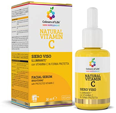 LEUCHTENDES Gesichtsserum mit geschützte VITAMIN C - 30 ml mit antioxidativer und aufhellender Wirkung