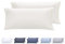 Todocama 2 Kissenbezüge, extra weich, hypoallergen, Set mit 2 Kissenbezügen, 70 x 40 cm, Beige