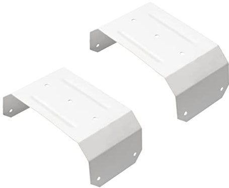 IGIUA Downspout Gutter Pipe Clip Hidden Bracket 3x4 ,rain gutter downspout extension (2)