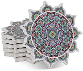 Sous-verres marocains en mosaïque Aya (lot de 6)