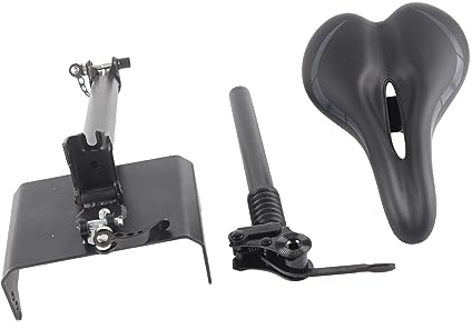 KKPLZZ Verstellbarer Sitzsattel Segway Ninebot F20 F25 F30 F40 Elektro-Tretroller