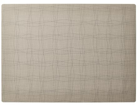 APS 60584 Tischset/Platzset, abwaschbar, schmutzabweisend & rutschhemmend, 45 x 33 cm, 1 STK., Silikon, beige