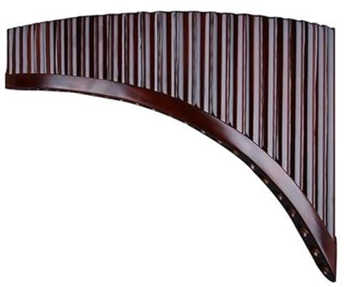 25 Pipes Pan Flute G Key Pan Pipes Woodwind Instrument Chinese Traditional Musical Instrument (Color : Left)