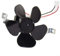 Reemplazo del motor del ventilador de la campana extractora, 97012248 Piezas de repuesto del motor del ventilador de la campana extractora, piezas de repuesto del ensamblaje del motor, 8.7 pulgadas,