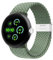 Elastisches geflochtenes Armband - Nur Kompatibel mit Google Pixel Watch 3 45mm, verstellbares Nylonarmband für Google Pixel Watch 3 45mm(Kaktus)