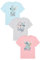 Disney Lilo und Stitch Mädchen T-Shirts 3er-Pack Kinder Multipack (6-7 Jahre)