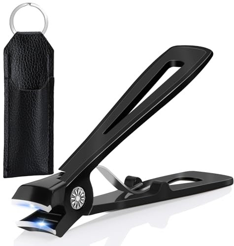 Euqvunn Coupe Ongle, Coupe Ongle Pied avec 16mm Ouverture Large de la Mâchoire, Coupe Ongles Pieds dur et epais, Acier Inoxydable Coupe Ongles Professionnel pour Hommes et Femmes Personnes âgées