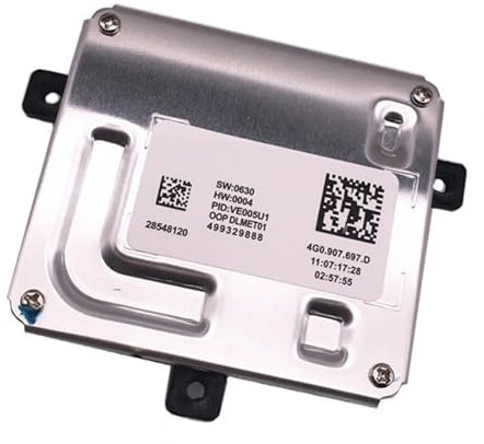 BWWIEZRS Scheinwerfer Treibermodul Kompatibel Mit Skoda Für Octavia III 5E 2012 2013 2014 2015 2016 4G0907397D 4G0.907.697.D Scheinwerfer-Steuermodul Vorschaltgerät Scheinwerfer-Treibermodul