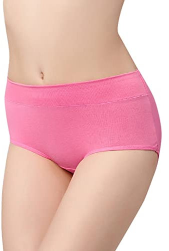 Damen Slips Baumwolle Sport Unterhosen Damen Nahtlos Skiny Unterhosen Damen Unterhosen Damen Hipster Slip Damen Schwarz Bequeme Frauen Unterwäsche,Atmungsaktiv Panties Weich