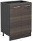 Vicco Küchenunterschrank R-Line, Küchenkommode, Edelgrau, 60 cm ohne Arbeitsplatte