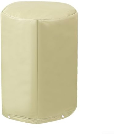 Qualoramall Outdoor-Pumpen- und Drucktankabdeckung, wetterfest, 600D, isoliertes Thermofutter, Frostschutz für Garten, Terrasse, Brunnen-Systeme, sichere Passform, verstellbare Riemen, verschiedene