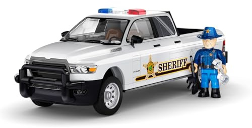 RAM 1500 HEMI Sheriff, Weiß, Schwarz, Rot