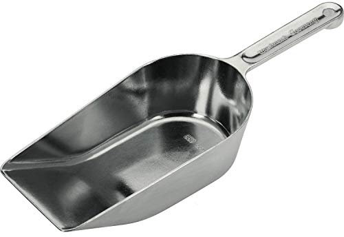 Westmark Back-/Abwiege-/Abfüllschaufel, Füllvolumen: 650 ml (ca. 575 g Mehl), Aluminium, Hygia, Silber, 91712291, Alu
