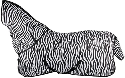 Harry's Horse Vliegendeken met Losse Hals, Zebra, Größe:185cm
