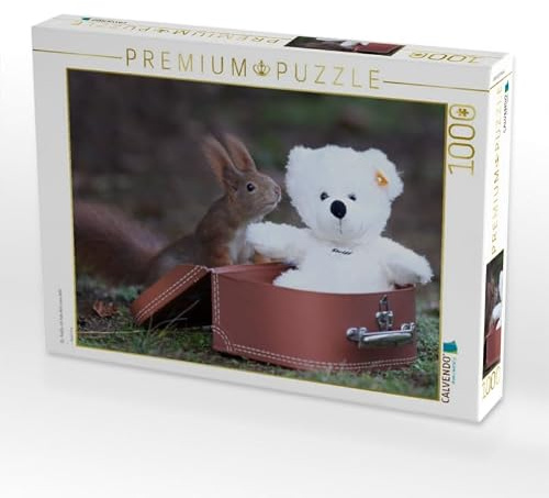 CALVENDO Puzzle Du Teddy, ich hab Dich sooo lieb! | 1000 Teile Lege-Größe 64 x 48 cm Foto-Puzzle für glückliche Stunden
