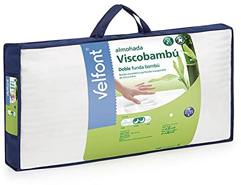 Velamen - Almohada Velfont Visco Bambú 90
