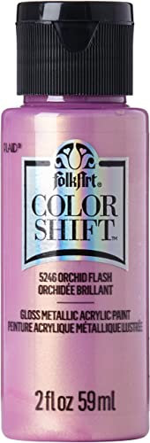 FolkArt Color Shift Paint, 57 g, Orchid Flash 2 Fl Oz