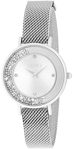 Liu Jo Damen Analog Quarz Uhr mit Edelstahl Armband TLJ1341