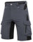 Cycorld Kurze Hosen Herren Atmungsaktiv Cargo Shorts Wasserabweisend Wanderhose Cargohose MTB Hose Herren Kurz mit 6 Taschen Bermuda Treking Sport Outdoorhose Stretch Sommer(Grau Ohne Pads, XXL)