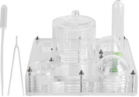 Atyhao Acryl Ameise Zucht Box, Reptilien Terrarium Aquarium Zuchttank Ameisennest Haus mit Schloss Villa Bauernhaus Turm für Insektenhaltung und Forschung