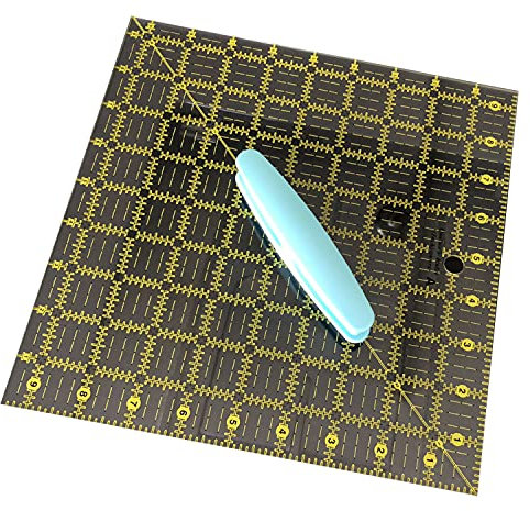 YICBOR Näh- und Quilt-Lineal-Griffe, große Größe mit starker Adsorption für Quilt- und Patchwork-Vorlagen, 2 Stück