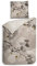 Heckett Lane Mako Satin Bettwäsche DAX Natur Sand Wendeoptik 135x200 + 80x80 cm
