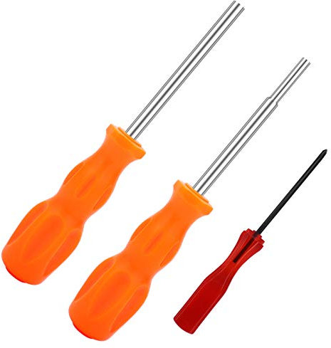 LGCLGY Gamebit Sicherheits-Schraubendreher, 3,8 mm und 4,5 mm Sicherheits-Schraubendreher und 2,5 mm Triwing-Schraubendreher für Super Nintendo, SNES, NES, N64 und GameBoy, 3 Stück