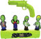 Zombie Blast Spiel interaktives Zielschieß-Set Spiel Gun Game Dragon I Spielzeug ab 3 Jahren