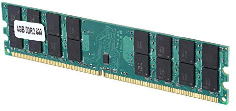 Dioche 4GB DDR2 PC Memory, 4GB 240PIN Computer Memory, Large Capacity DDR2 Memory Module 800MHz Fast Data Transmission RAM DDR2 4GB for AMD