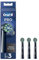 Oral-B Cross Action elektrische Zahnbürstenköpfe, Packung mit 3 schwarzen Ersatzbürsten, abgewinkelte Borsten, die sich an jeden Zahn anpassen für eine gründliche Reinigung