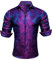 YOHOWA Men's Silk Shirt Button Down Paisley Flower Dress Shirts Formal Casual Work Relaxed Fit Long Sleeve