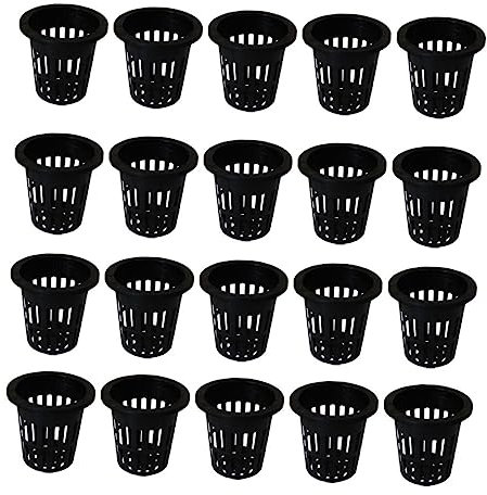 BESPORTBLE 100piezas Cestas Hidropónicas De Sin Suelo Aireación para Múltiples Usos Interiores y Exteriores