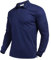 PINSPARK Polo Shirt Herren Langarm Schnelltrocknend Poloshirts Regular Fit UV Schutz Golf Hemd Sport Polo Shirt Männer Tshirt Sommer Outdoor Navy blau M