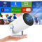 2025 [Built-in Apps] Mini Projector with WIFI 6 and Bluetooth, 4K 1080P Support Portable Projector 180° Rotatable 130'' Screen Movie Projector Auto Keystone Compatible for Laptop, PC, Smartphone