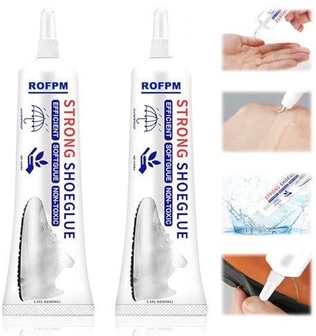 Universal Super Glue, Glue for Shoes Waterproof, Non-Hardening Glue For Shoes Repair Soles, Colla Per Scarpe, 120g Colla Forte per Scarpe, Colla Scarpe Professionale, Colla Per Riparazione di Scarpe