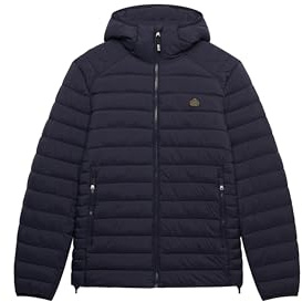 Superdry Herren Fuji Lite Kapuzenjacke Finster Marineblau XL