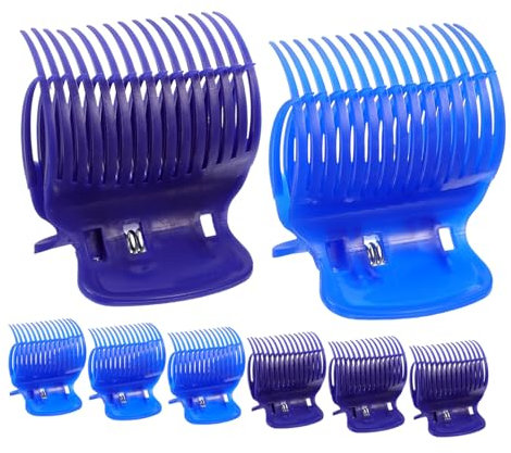VICASKY 8Stücke Teiliges Heißer Lockenclip Für Professionelles Haarstyling Praktische Erhitzte Klammern Für Lockere Locken Für Friseursalons Hause