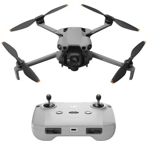 DJI Mini 5 Pro, drone ultraleggero con fotocamera, CMOS da 1 pollice, C0 | Rilevamento omnidirezionale degli ostacoli, ActiveTrack 360°, rotazione del gimbal di 225°, drone 4K per principianti
