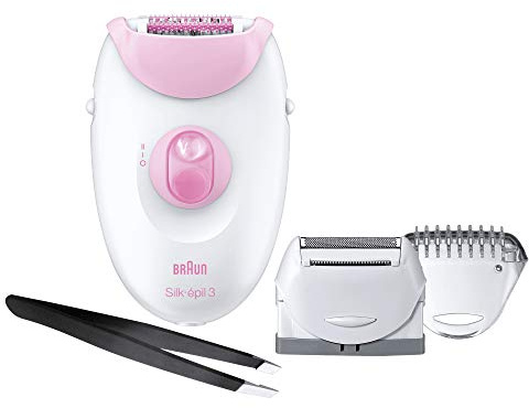 Braun Epilierer Silk Epil 3 Farbe Rosa Legs & Body 3270